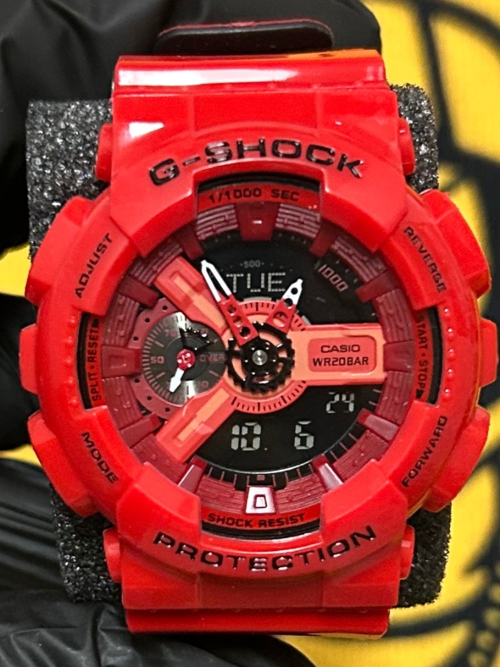 ❤️🖤 CASIO G-SHOCK – GLOSSY RED – CUSTOM BUILD ❤️🖤
